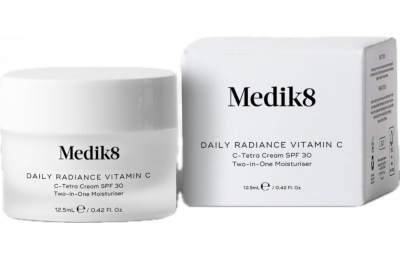 Medik8 Hydratační krém 2v1 Daily Radiance Vitamin C SPF 30 (Moisturizing Cream) 12,5 ml